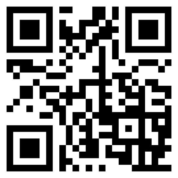 A black and white QR code with three large squares in the corners, designed for an Animal Hospital, and various smaller black and white squares filling the rest of the pattern.